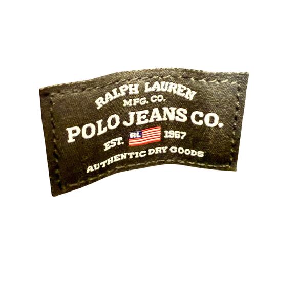 Vintage Polo Jeans Co. Authentic Dry Goods Red Small Case/Makeup Bag - Picture 3 of 8